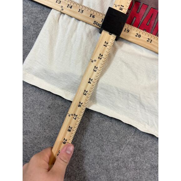 Vintage Ringside Boxing Shirt Mens Large White Power Train Champion Gym Fitness - Picture 3 of 8